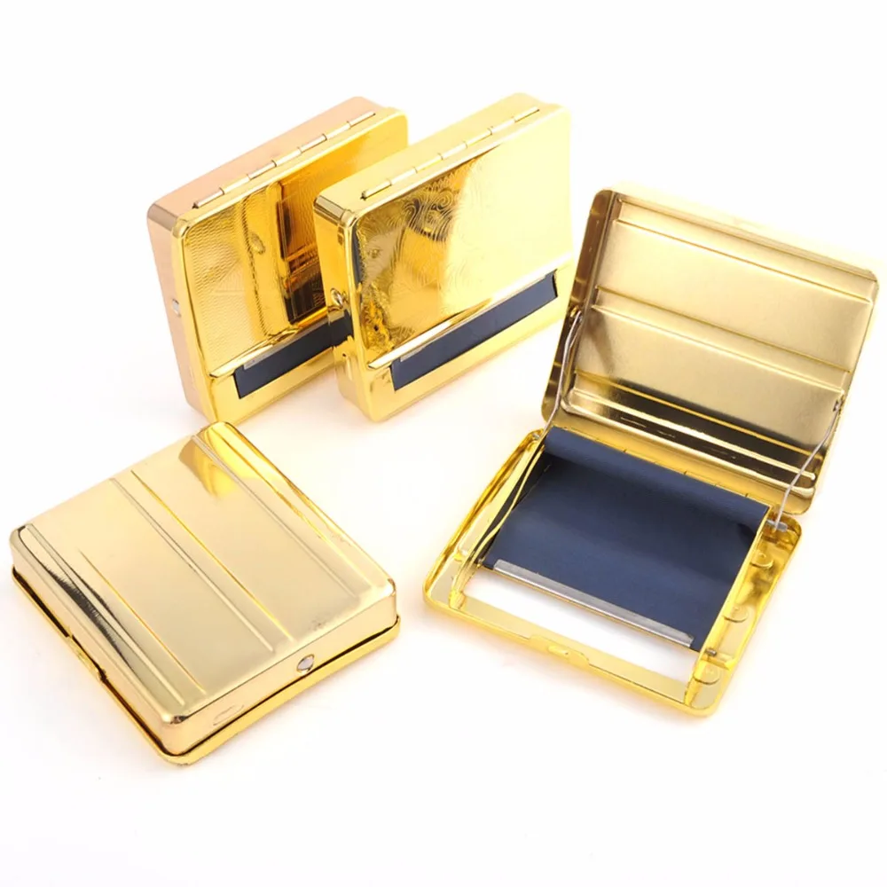 1PC 70MM SIZE Paper Golden Automatic Cigarette Rolling Machine Box Case Tobacco Roller Rolling Machine JL-062C
1PC 70MM SIZE Paper Golden Automatic Cigarette Rolling Machine Box Case Tobacco Roller Rolling Machine JL-062C