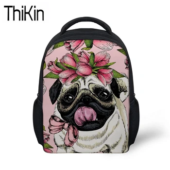 THIKIN Cute Girls Pug Dog Printing School Bags for Kids Kindergarten Backpacks Baby Mini Schoolbag Backpack Children Bookbag
THIKIN Cute Girls Pug Dog Printing School Bags for Kids Kindergarten Backpacks Baby Mini Schoolbag Backpack Children Bookbag