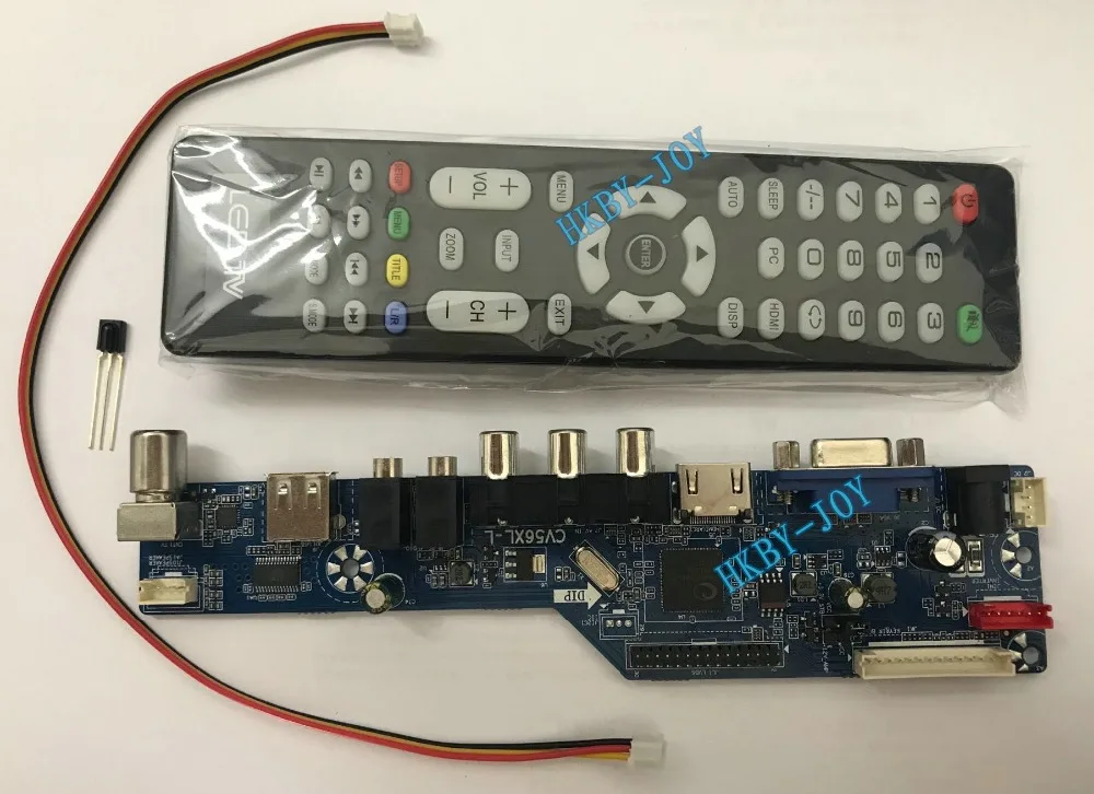 V29 Universal LCD Controller Board TV Motherboard VGA/HDMI/AV/TV/USB Interface support 8-42 inch Connector
V29 Universal LCD Controller Board TV Motherboard VGA/HDMI/AV/TV/USB Interface support 8-42 inch Connector