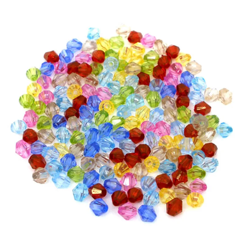 25000Pcs Wholesales Hot New DIY Mixed Acrylic Bicone Beads Spacers Jewelry Component 5mm x 5mm
25000Pcs Wholesales Hot New DIY Mixed Acrylic Bicone Beads Spacers Jewelry Component 5mm x 5mm