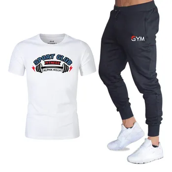 Quality Men's Sets T Shirts+pants men Brand clothing Two piece suit tracksuit 2019 Casual Tshirts Gyms Workout Fitness Sets
Quality Men's Sets T Shirts+pants men Brand clothing Two piece suit tracksuit 2019 Casual Tshirts Gyms Workout Fitness Sets