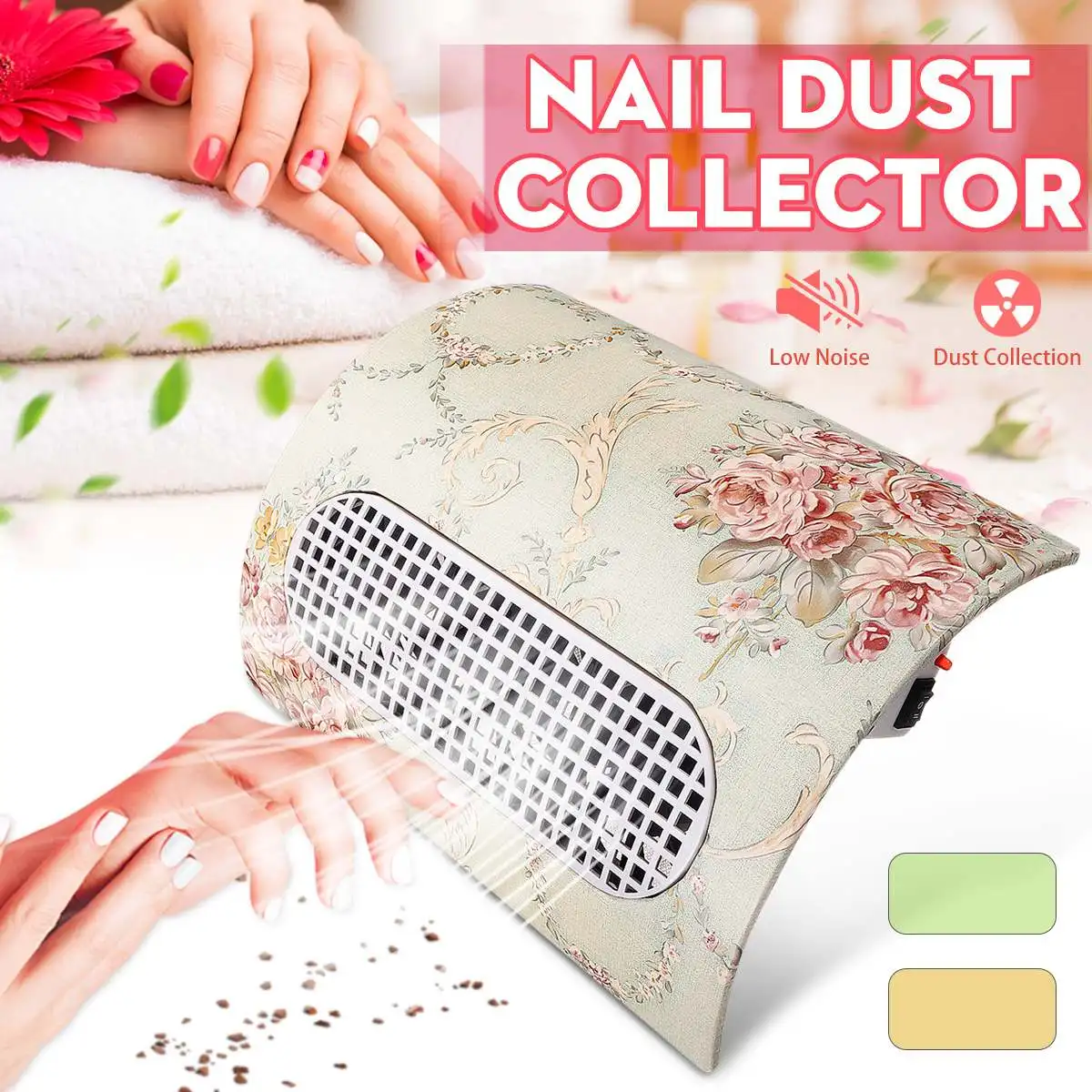 Nail Art Dust Suction with 3 Fan Manicure Cleaner Machine Vacuum 2 Bag Salon New 15W EU/US/UK Nail Dust Collector Vacuum Clean
Nail Art Dust Suction with 3 Fan Manicure Cleaner Machine Vacuum 2 Bag Salon New 15W EU/US/UK Nail Dust Collector Vacuum Clean