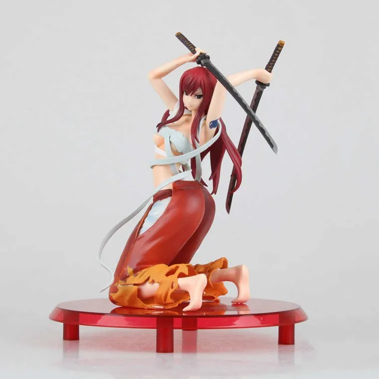 Anime Fairy Tail Erza Scarlet Injured Ver PVC Action Figure Collectible Model doll toy 18cm
Anime Fairy Tail Erza Scarlet Injured Ver PVC Action Figure Collectible Model doll toy 18cm