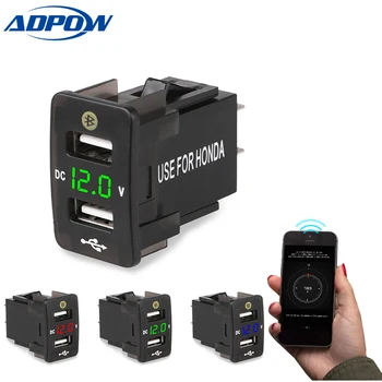 For Toyota GPS Tracker Locator DC 12-24V Auto 4.2A Dual USB Car Charger Adapter Voltage Display With Parking Location
For Toyota GPS Tracker Locator DC 12-24V Auto 4.2A Dual USB Car Charger Adapter Voltage Display With Parking Location