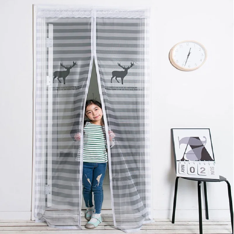 Summer Soft Anti-mosquito Net Window Magnetic Screen Door Curtain Mosquito Netting Insect Mesh Fly Polyester White Net Invisible
Summer Soft Anti-mosquito Net Window Magnetic Screen Door Curtain Mosquito Netting Insect Mesh Fly Polyester White Net Invisible