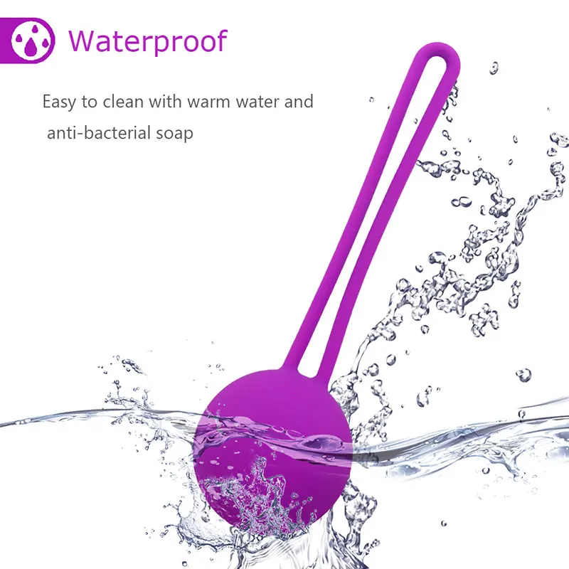 3PCS Safe Silicone Kegel Balls,Smart Love Ball for Vaginal Tight Exercise Machine Vibrators,Ben Wa Balls of Sex Toys for women Female
