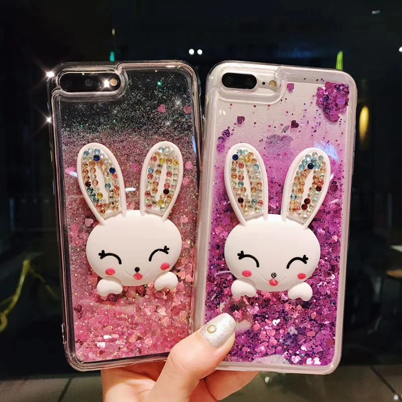case For huawei Y5 Y6 Y7 Y9 2018 capa Luxury cute Heart-shaped quicksand bunny Kickstand coque Transparent phone case Fundas
case For huawei Y5 Y6 Y7 Y9 2018 capa Luxury cute Heart-shaped quicksand bunny Kickstand coque Transparent phone case Fundas