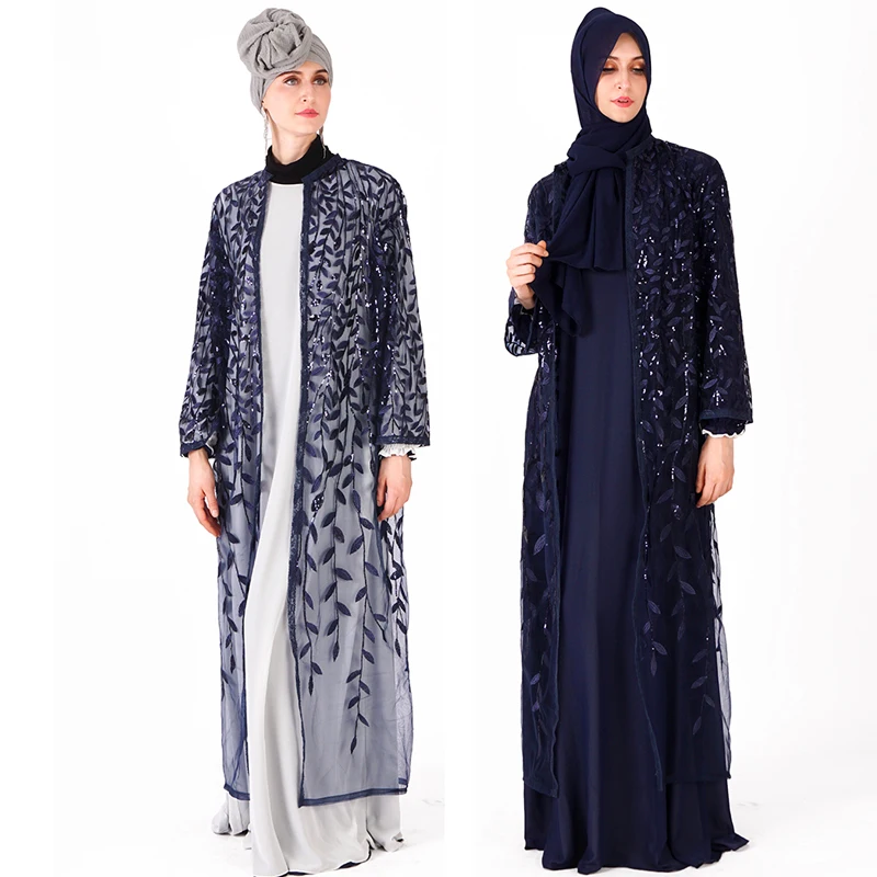Mesh Sequin Kaftan Abaya Turkey Robe Dubai Kimono Cardigan Muslim Hijab Dress Abayas For Women Islamic Clothing Ramadan Caftan
Mesh Sequin Kaftan Abaya Turkey Robe Dubai Kimono Cardigan Muslim Hijab Dress Abayas For Women Islamic Clothing Ramadan Caftan