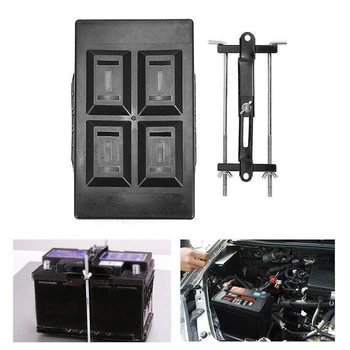 Black+silver Metal+plastic Accessories Replacement Battery tray Holder Bracket Car Storage Stabilized Hold down Useful
Black+silver Metal+plastic Accessories Replacement Battery tray Holder Bracket Car Storage Stabilized Hold down Useful