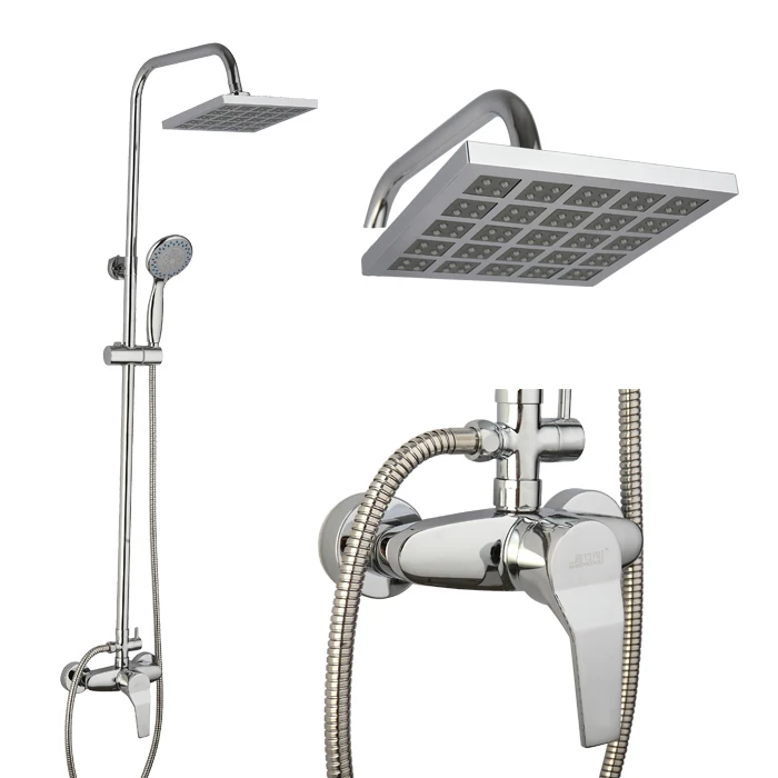 Polished Shower Mixer With All Stainless Steel Hot And Cold Shower Bathroom Shower Head Concealed Bathroom Faucet
Polished Shower Mixer With All Stainless Steel Hot And Cold Shower Bathroom Shower Head Concealed Bathroom Faucet