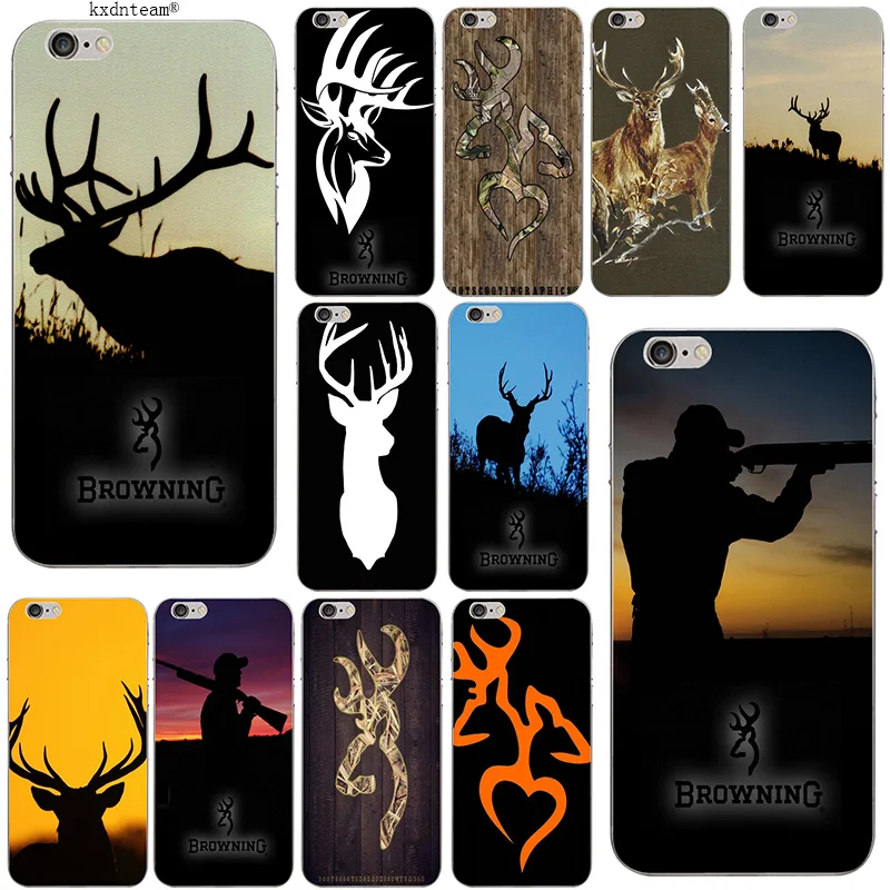 Hot Browning Hunting Deer Head Soft Slim Phone Case TPU Silicon Cover for iPhone 8 7 6 6S Plus X 5 5S SE 5C 4 Shell Coque Fundas
Hot Browning Hunting Deer Head Soft Slim Phone Case TPU Silicon Cover for iPhone 8 7 6 6S Plus X 5 5S SE 5C 4 Shell Coque Fundas