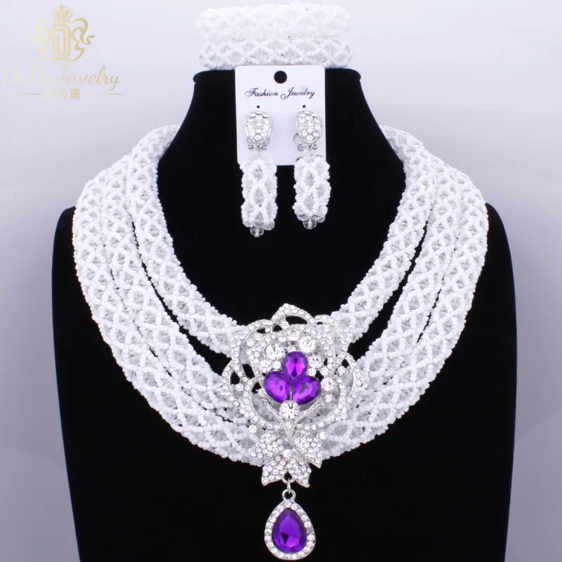 Imitation 3 Layers Nigerian African Wedding Jewelry Sets Dubai Choker Necklace Sets For Women White Beads For Brides 2017
Imitation 3 Layers Nigerian African Wedding Jewelry Sets Dubai Choker Necklace Sets For Women White Beads For Brides 2017
