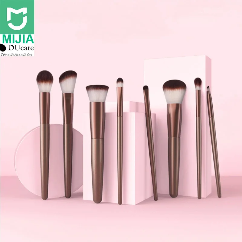 Xiaomi DUcare 8Pcs Professional Makeup Brushes Set Powder Foundation Eyeshadow Make Up Brushes with Storage Bag
Xiaomi DUcare 8Pcs Professional Makeup Brushes Set Powder Foundation Eyeshadow Make Up Brushes with Storage Bag
