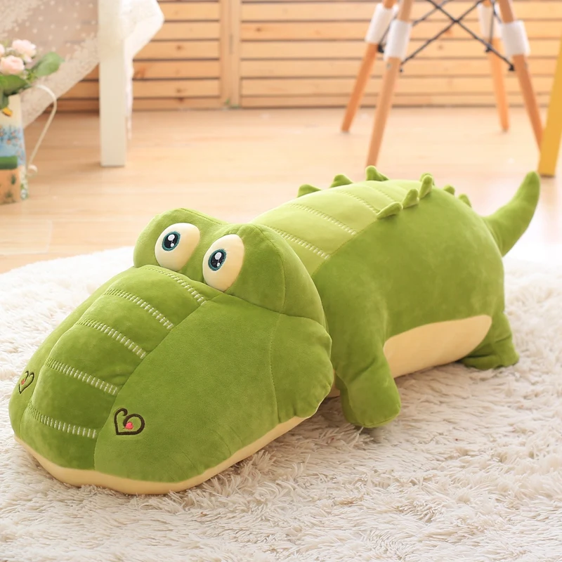 Big Size Crocodile Lying Section Plush Toy Soft Plush Pillow Animal Stuffed Cartoon Pillow Sleeping Pillow Girl birthday Gift
Big Size Crocodile Lying Section Plush Toy Soft Plush Pillow Animal Stuffed Cartoon Pillow Sleeping Pillow Girl birthday Gift