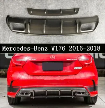 Carbon Fiber Car Rear Bumper Spoiler Lip, Auto Car Rear Diffuser For Mercedes-Benz W176 A180 A200 A250 A260 A45 2016 2017 2018
Carbon Fiber Car Rear Bumper Spoiler Lip, Auto Car Rear Diffuser For Mercedes-Benz W176 A180 A200 A250 A260 A45 2016 2017 2018