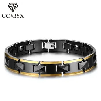 CC Vintage Bracelets For Men 10mm Ceramic Hematite Magnet Fashion Health Care Bangles Armband Mennen Men's Jewelry CBRM-007
CC Vintage Bracelets For Men 10mm Ceramic Hematite Magnet Fashion Health Care Bangles Armband Mennen Men's Jewelry CBRM-007