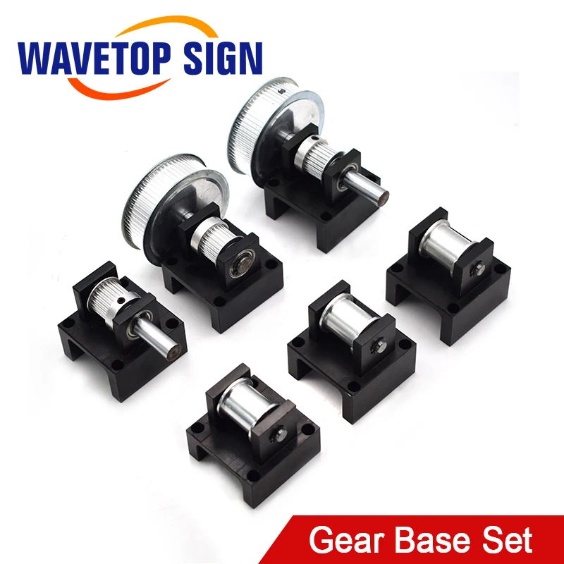 Gear Base Set Machine Mechanical Parts 3M Reduction Box Idler Pulley Tensioner Timing Pulley for Laser Engraving Cutting Machine
Gear Base Set Machine Mechanical Parts 3M Reduction Box Idler Pulley Tensioner Timing Pulley for Laser Engraving Cutting Machine