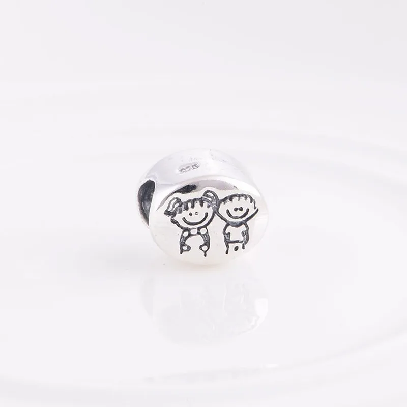 Authentic 925 Silver Beads Fits European Charm Bracelet Girl & Boy Slide Bead European Style Charm Women DIY Jewelry Wholesale
Authentic 925 Silver Beads Fits European Charm Bracelet Girl & Boy Slide Bead European Style Charm Women DIY Jewelry Wholesale