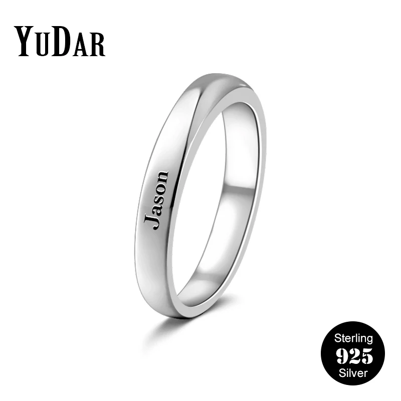 Engraved Name Personalized 925 Sterling Silver Ring Customized Messages Gifts for Friends Family Lovers Women Girls YDS-1125
Engraved Name Personalized 925 Sterling Silver Ring Customized Messages Gifts for Friends Family Lovers Women Girls YDS-1125