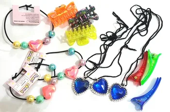 100 pcs Girl Mix Hair Chip Necklace Bracelet Toys Princess Gift Pinata Loot Fillers Favors Prize Novelty Birthday Party Favours
100 pcs Girl Mix Hair Chip Necklace Bracelet Toys Princess Gift Pinata Loot Fillers Favors Prize Novelty Birthday Party Favours