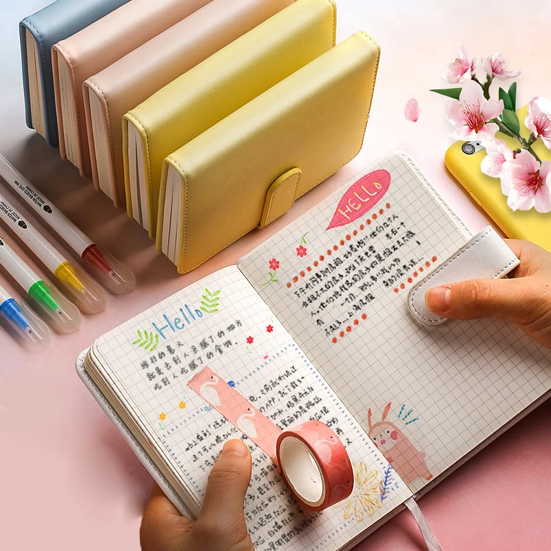 A6 Macaroon Leather Agenda Planner Sketchbook Business Office Bullet Journal Diary Notebook Organizer Cute Kawaii Stationery
A6 Macaroon Leather Agenda Planner Sketchbook Business Office Bullet Journal Diary Notebook Organizer Cute Kawaii Stationery