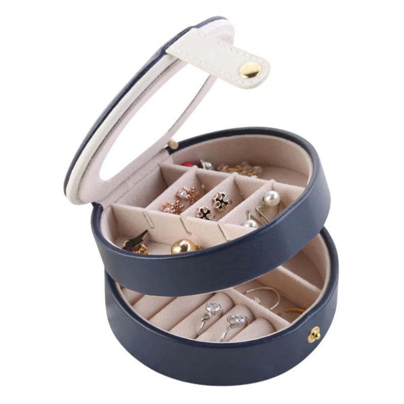 3-layer Large Space Round Square Shape Leather Jewelry Box Jewelry Package Storage Jewelry Ring Necklace Bracelet Hot Selling
3-layer Large Space Round Square Shape Leather Jewelry Box Jewelry Package Storage Jewelry Ring Necklace Bracelet Hot Selling