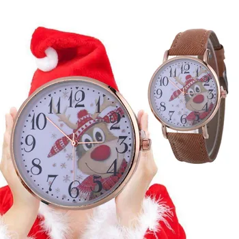 Women's Watches Watch reloj mujer Clock relogio feminino Christmas Pattern Quartz Watch Leather Strap Belt Table Watch Wholesale
Women's Watches Watch reloj mujer Clock relogio feminino Christmas Pattern Quartz Watch Leather Strap Belt Table Watch Wholesale
