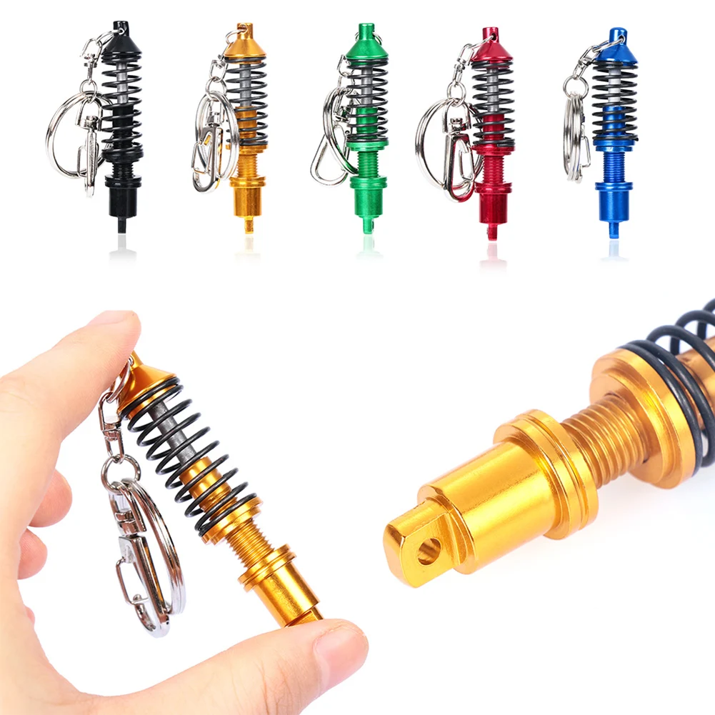 Spring Car Part Shock Absorber Keyring Universal Metal Keychain 5 Colors Pendant Key Chains Key Accessories For Boyfriend Gifts
Spring Car Part Shock Absorber Keyring Universal Metal Keychain 5 Colors Pendant Key Chains Key Accessories For Boyfriend Gifts