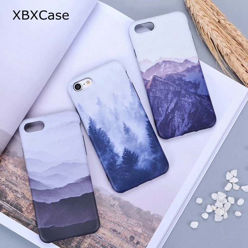 XBXCase Matte Soft Silicone Cover Case For iphone 6 6S Plus 7 8 Mist Black Mountain Forest TPU Case for iPhone XS MAX XR X S
XBXCase Matte Soft Silicone Cover Case For iphone 6 6S Plus 7 8 Mist Black Mountain Forest TPU Case for iPhone XS MAX XR X S