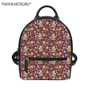 TWOHEARTSGIRL Poodle Flower Pu Leather Backpack for Women Harness Lady School Backpack Teen Girl Small Tourism Back Bag
TWOHEARTSGIRL Poodle Flower Pu Leather Backpack for Women Harness Lady School Backpack Teen Girl Small Tourism Back Bag