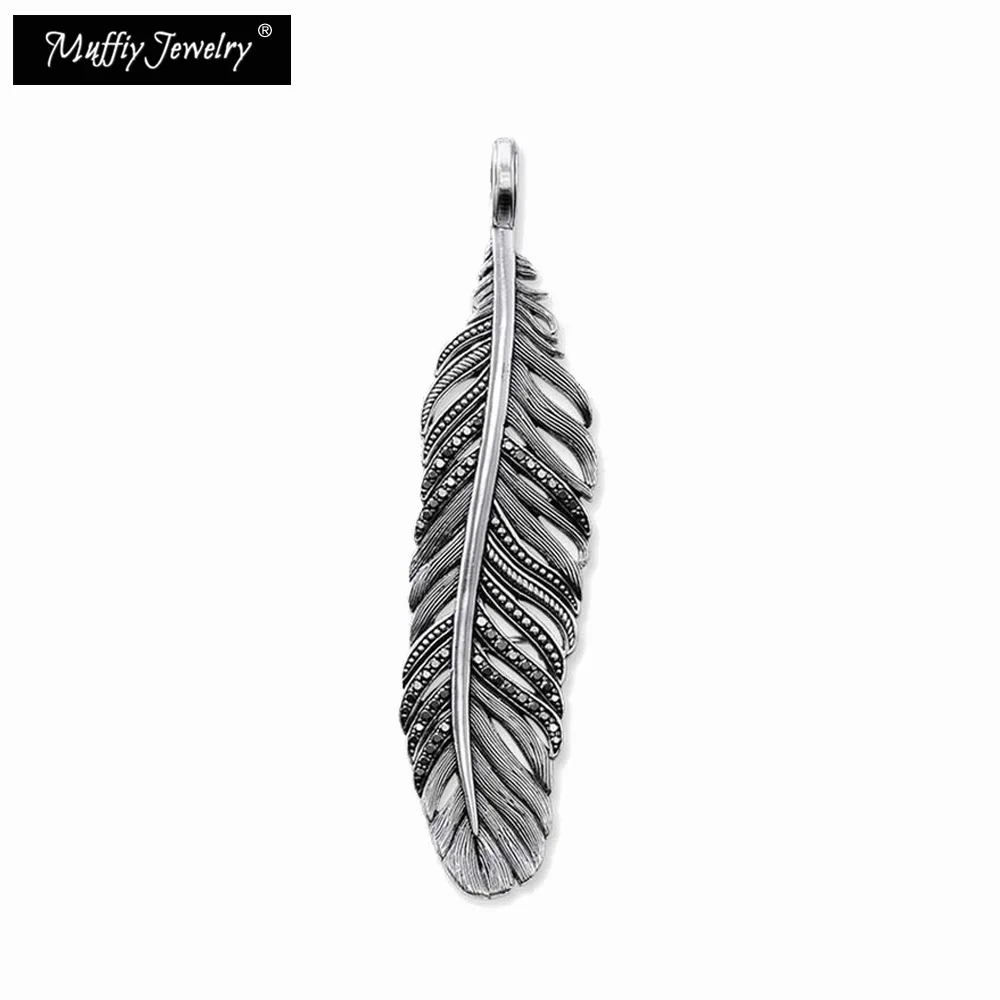 Feather Pendant,Thomas Style Rebel Fashion Good Jewelry For Men And Women,Ts Gift In 925 Sterling Silver
Feather Pendant,Thomas Style Rebel Fashion Good Jewelry For Men And Women,Ts Gift In 925 Sterling Silver