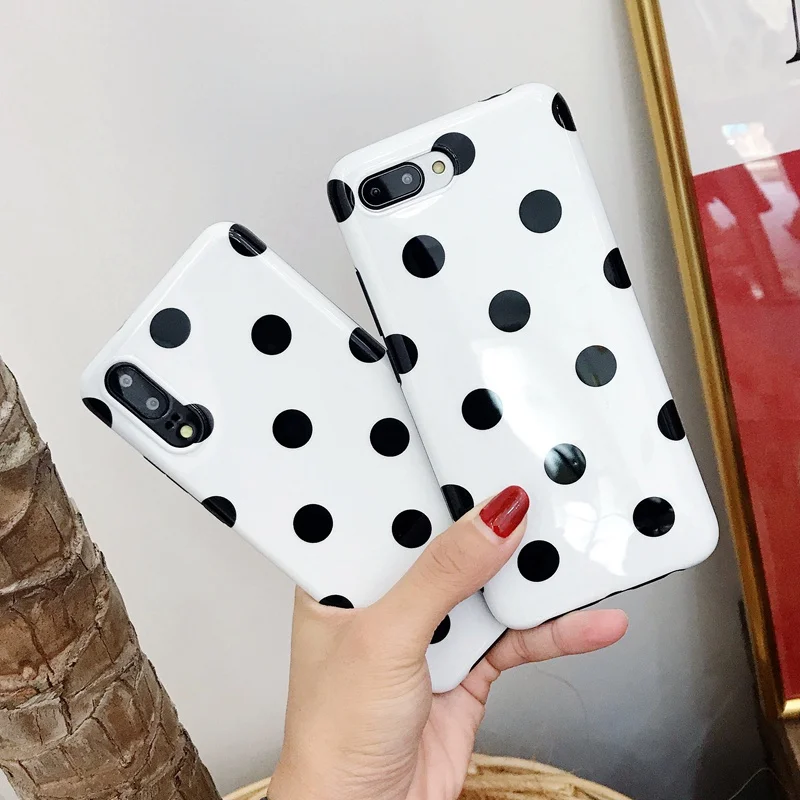 Fashion Polka Dots Case For Huawei P30 Pro P20 Lite Mate 20 Honor 10 V20 Nova 3i 3 4 P Smart Plus Black White Soft TPU Cover
Fashion Polka Dots Case For Huawei P30 Pro P20 Lite Mate 20 Honor 10 V20 Nova 3i 3 4 P Smart Plus Black White Soft TPU Cover