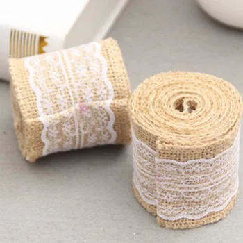 5M Burlap Hessian Ribbon Lace Linen Edge Natural Jute Tape Vintage Wedding Decorations Event Birthday Party Supplies
5M Burlap Hessian Ribbon Lace Linen Edge Natural Jute Tape Vintage Wedding Decorations Event Birthday Party Supplies