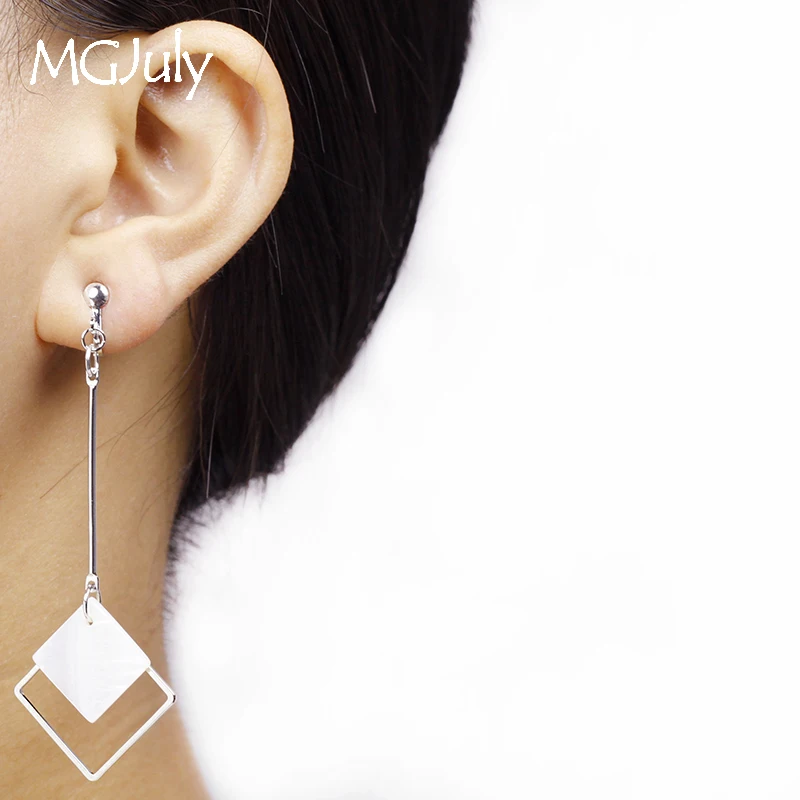 Square Metal Shell Earrings Non Pierced Ear Clips Geometry Metal Clip Earring Without Piercing Long Earring Women Jewelry CE110
Square Metal Shell Earrings Non Pierced Ear Clips Geometry Metal Clip Earring Without Piercing Long Earring Women Jewelry CE110