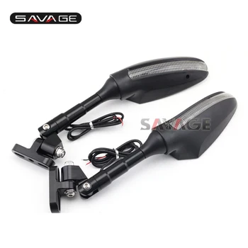 For KAWASAKI NINJA 300 13-16/ ZX-6R NINJA 13-15 Motorcycle NEW Adjustable Side Rearview Mirror with LED Turn Signal
For KAWASAKI NINJA 300 13-16/ ZX-6R NINJA 13-15 Motorcycle NEW Adjustable Side Rearview Mirror with LED Turn Signal