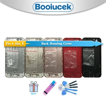 High Quality For iphone 6 6G Like X / 6 Plus Like X Housing Battery Cover Door Rear Chassis Frame Back Cover + Battery sticker
High Quality For iphone 6 6G Like X / 6 Plus Like X Housing Battery Cover Door Rear Chassis Frame Back Cover + Battery sticker