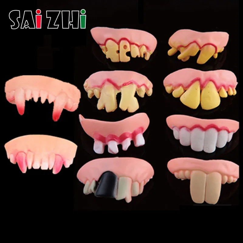Saizhi 1Pcs Funny Dentures Whole People Tidy Halloween Masquerade Fangs Vampire Teeth SZ2405
Saizhi 1Pcs Funny Dentures Whole People Tidy Halloween Masquerade Fangs Vampire Teeth SZ2405
