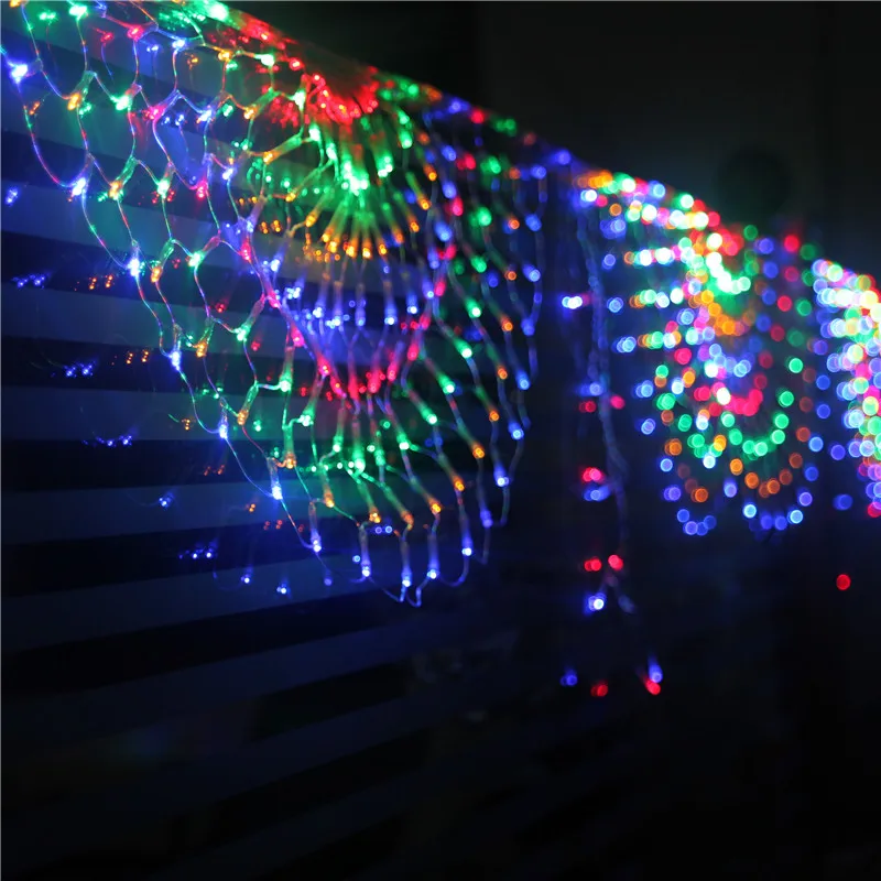 220v Christmas Garland Wedding Arrangement Decorative Lights LED Net Light Garland Peacock LED Festival Party Light String
220v Christmas Garland Wedding Arrangement Decorative Lights LED Net Light Garland Peacock LED Festival Party Light String