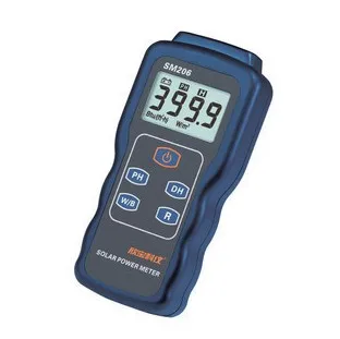 Solar Radiation Measurement/Power Meter SM206 Glass Light Intensity Tester Solar Power Meter
Solar Radiation Measurement/Power Meter SM206 Glass Light Intensity Tester Solar Power Meter