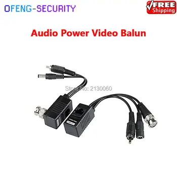 5pcs/lot Video Balun RJ45 Video Balun Twisted-pair Transmission CCTV Camera Solution Audio Video and Power over CAT5/5E/6 Cable
5pcs/lot Video Balun RJ45 Video Balun Twisted-pair Transmission CCTV Camera Solution Audio Video and Power over CAT5/5E/6 Cable
