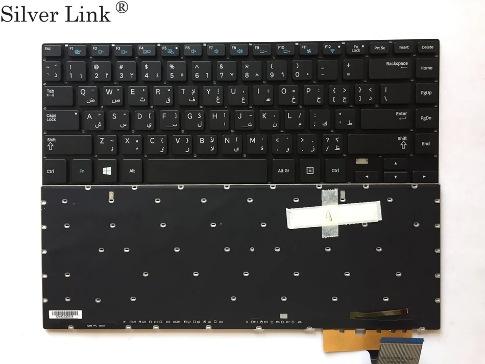 Arabic Backlit Laptop Keyboard for Samsung 370R4E 370R4V 450R4E 450R4V 470R4E 470R4V NP370R4E NP450R4E AR Layout
Arabic Backlit Laptop Keyboard for Samsung 370R4E 370R4V 450R4E 450R4V 470R4E 470R4V NP370R4E NP450R4E AR Layout