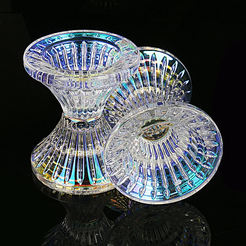 2pcs/set H&D Romantic Crystal Clear Candle Holder Candlestick Pair For Valentines Day Home Decor Gift Dinning Room Table Center
2pcs/set H&D Romantic Crystal Clear Candle Holder Candlestick Pair For Valentines Day Home Decor Gift Dinning Room Table Center