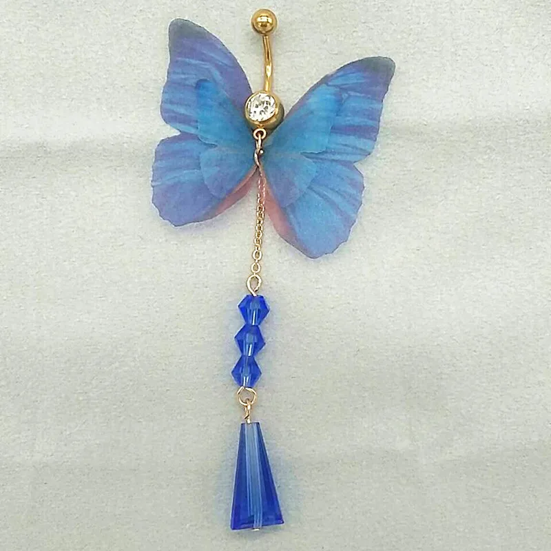 Belly Button Rings Blue butterfly 316l Surgical Steel Body Jewelry Belly Piercing Rings Sexy Fake Navel Piercing Ombligo
Belly Button Rings Blue butterfly 316l Surgical Steel Body Jewelry Belly Piercing Rings Sexy Fake Navel Piercing Ombligo