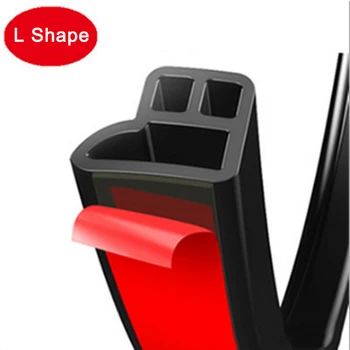 L-type Car Door Seal Strip Noise Insulation Sealing Adhesive Stickers Auto Trunk Rubber Seals Strips Waterproof Weatherstrip
L-type Car Door Seal Strip Noise Insulation Sealing Adhesive Stickers Auto Trunk Rubber Seals Strips Waterproof Weatherstrip