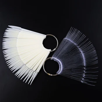 40pcs/1 set Sharp Fan Shaped Nail Art False Tips Polish Gel Color Practice Display Showing Card Sticks Manicure Tool
40pcs/1 set Sharp Fan Shaped Nail Art False Tips Polish Gel Color Practice Display Showing Card Sticks Manicure Tool