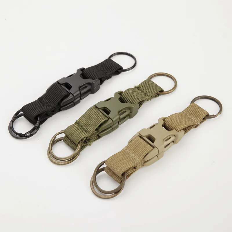 Outdoor Multifunction Key Ring Buckle Men's Personality Key Chain Military Fans Supplies Assorted Colors Spring Snap Hook Ring
Outdoor Multifunction Key Ring Buckle Men's Personality Key Chain Military Fans Supplies Assorted Colors Spring Snap Hook Ring