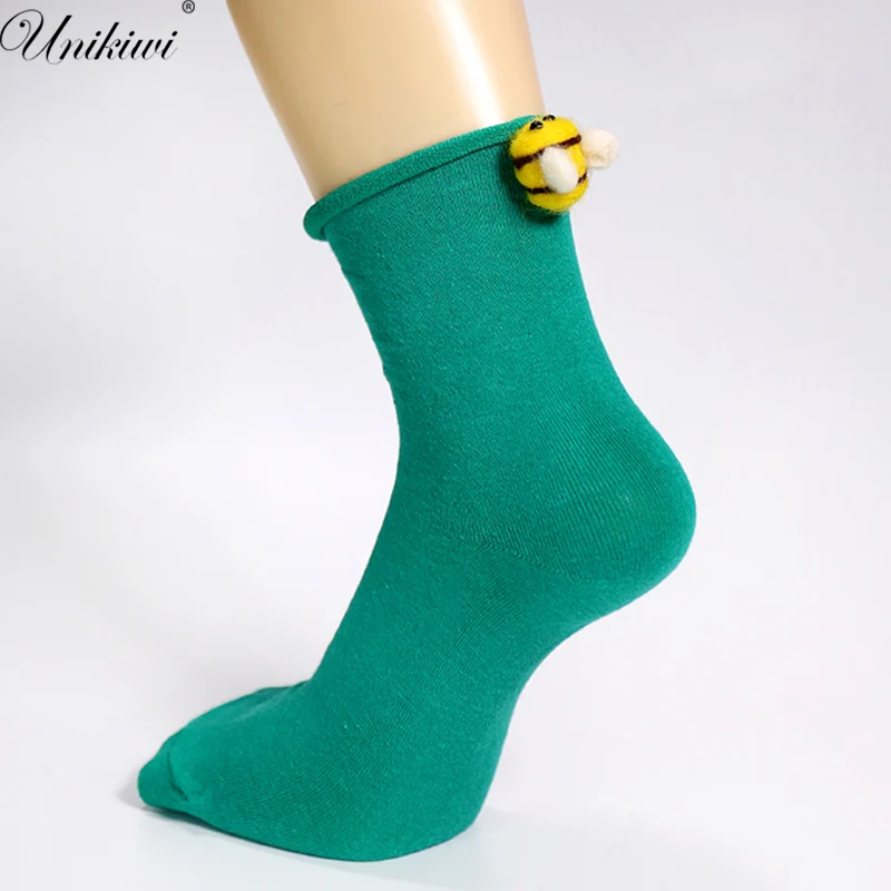 UNIKIWI.Kawaii Women's Cartoon Bee Socks.Casual Candy Color Felt Balls Ankle Socks.Girl Ladies Cute Animal Sox Hosen.2 Colors
UNIKIWI.Kawaii Women's Cartoon Bee Socks.Casual Candy Color Felt Balls Ankle Socks.Girl Ladies Cute Animal Sox Hosen.2 Colors
