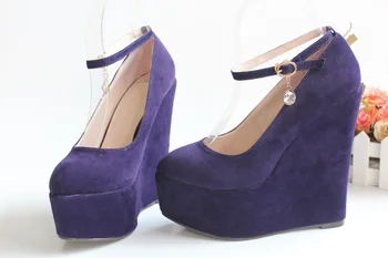 ACILICI1905035 Women's Single Shoes with Multi-color Slope Heel Shallow Round Head and Suede High Heel Waterproof Pumps
ACILICI1905035 Women's Single Shoes with Multi-color Slope Heel Shallow Round Head and Suede High Heel Waterproof Pumps