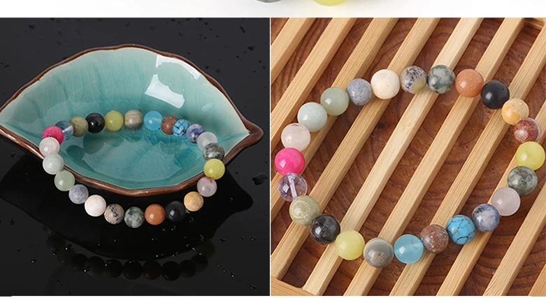 BEAUCHAMP Assorted Colors Beads Women Bracelets Gem Natural Stone Stretch Cord Bangle Elastic Rope Pulserase Jewelry 6-8-10-12mm
BEAUCHAMP Assorted Colors Beads Women Bracelets Gem Natural Stone Stretch Cord Bangle Elastic Rope Pulserase Jewelry 6-8-10-12mm