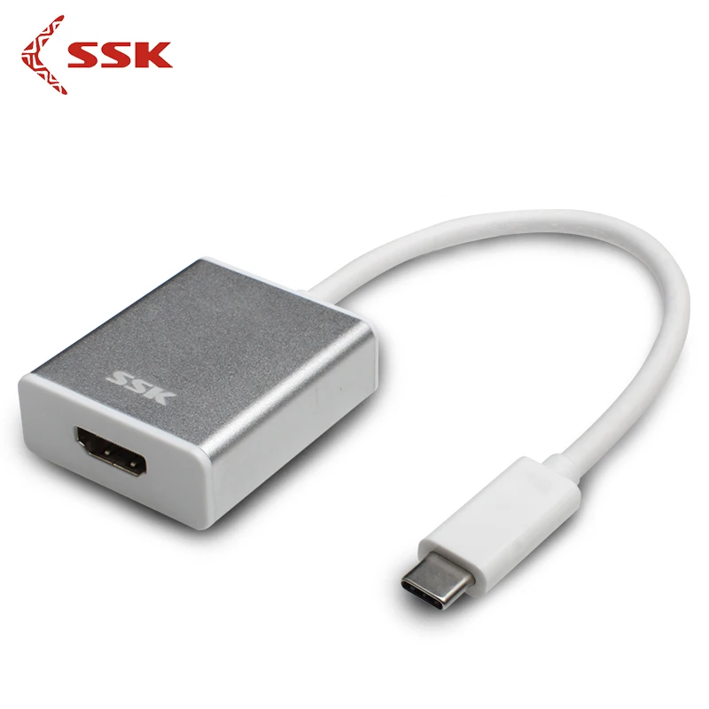 SSK SHU-C010 4K HD TYPE-C usb 3.1 Adapter USB C to HDMI Adapter HD 1080p Male To Female HUB Converter for Mac Notebook Laptop
SSK SHU-C010 4K HD TYPE-C usb 3.1 Adapter USB C to HDMI Adapter HD 1080p Male To Female HUB Converter for Mac Notebook Laptop